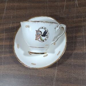 Royal Stafford Tea Cup & Saucer "REBEKAH" Bone China Made in England